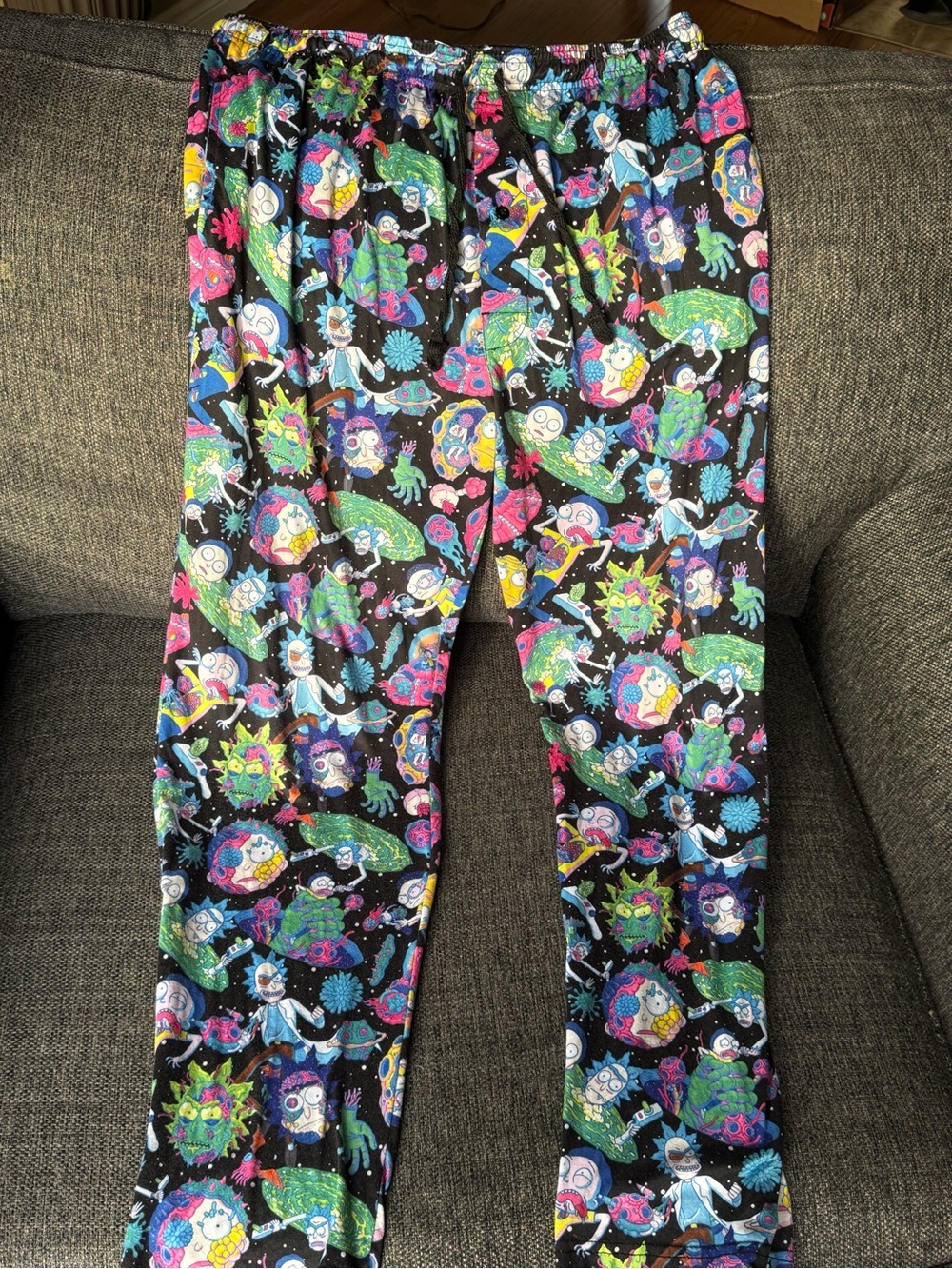 Rick And Morty Pajama Bottoms